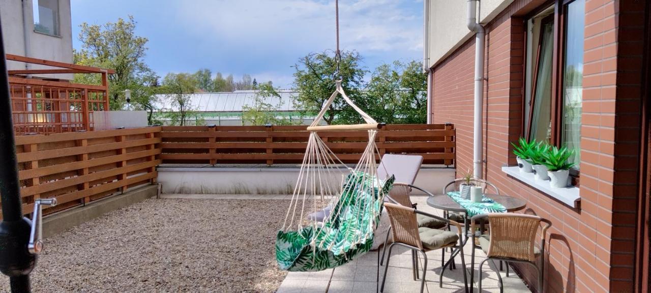 Apartament Amber Z Duzym Tarasem Apartment Kolobrzeg Luaran gambar